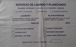 Saco Lavandaría